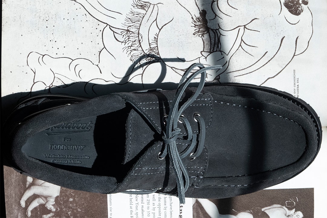 Paraboot と nonnative が1990年代の名作 BRIAC をチャコールグレーで再構築