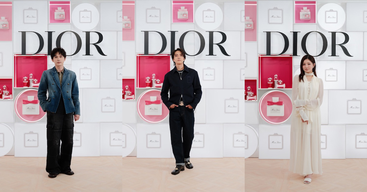 【スナップ】山下智久、吉沢亮らが来場 「ディオール」が“ミス ディオール オードゥ パルファン”発売記念イベントを開催