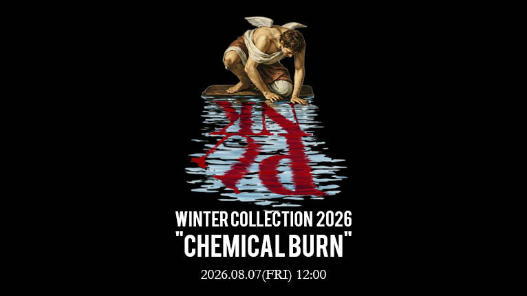 glamb、Winter Collection 2026「Chemical Burn」を8月7日公開──東京・東海で展示会も