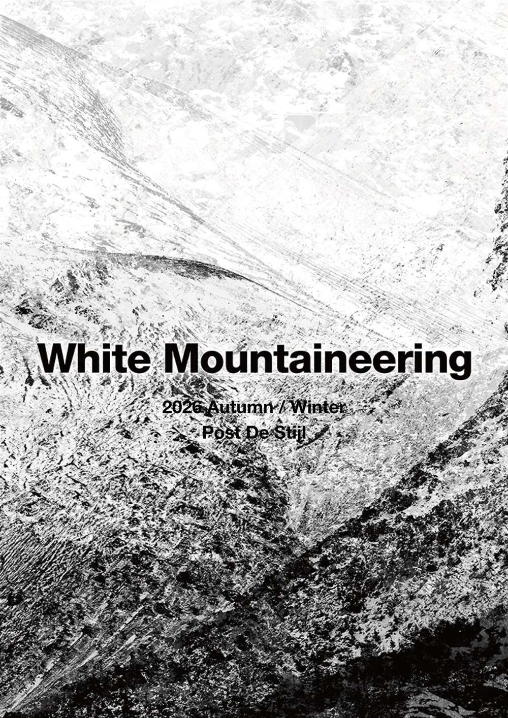White Mountaineering 2026-27年秋冬「Post De Stijl」が店頭スタート──色彩を抑えて構造を際立たせる